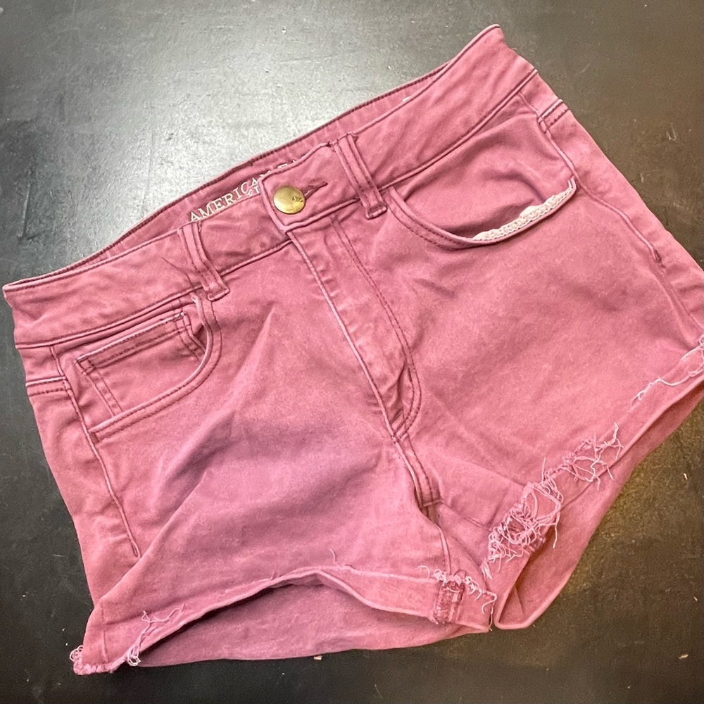 American Eagle Outfitters Women's Mauve Jean Shorts